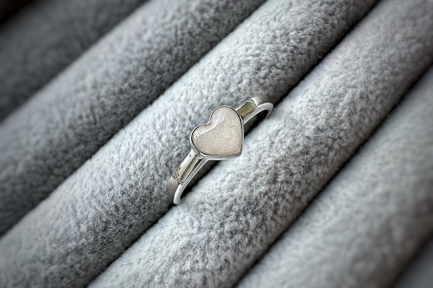 925 Silver Simple Heart Ring