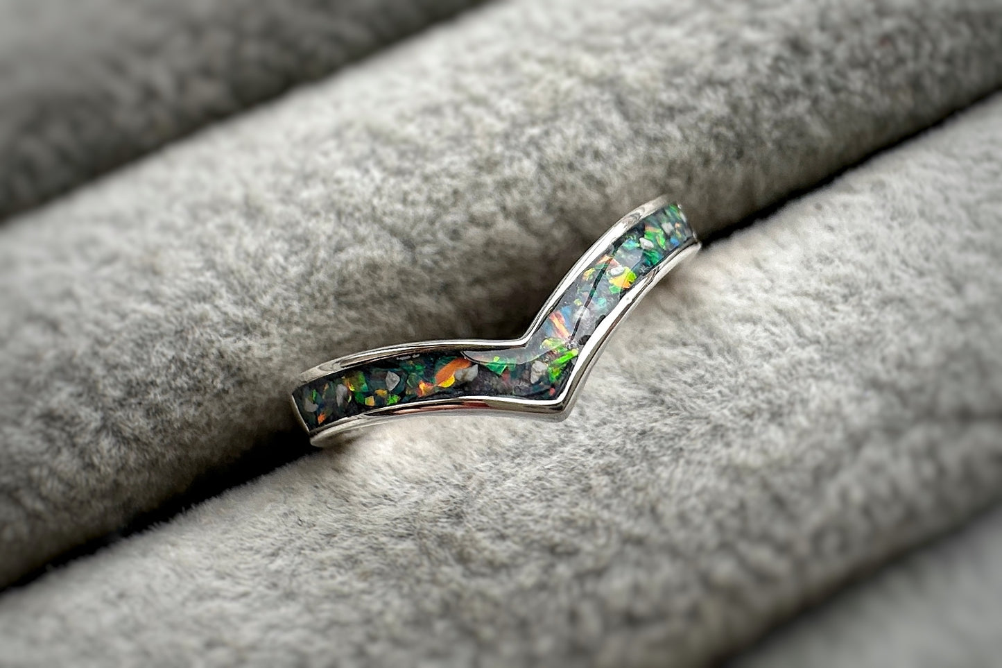 925 Silver Wishbone Ring