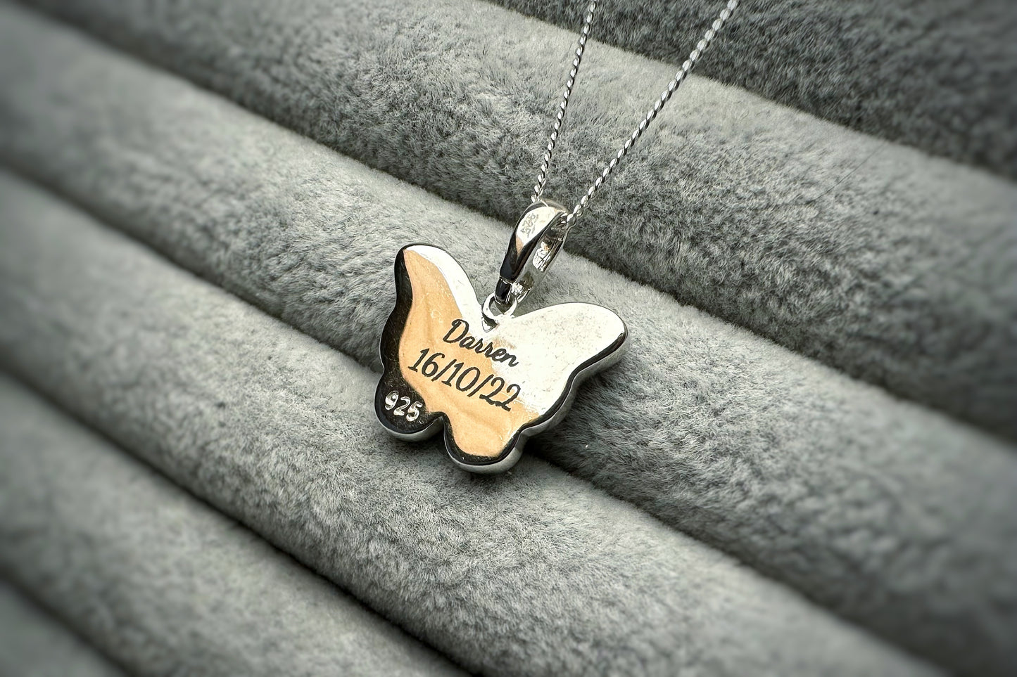 925 Silver Butterfly Pendant