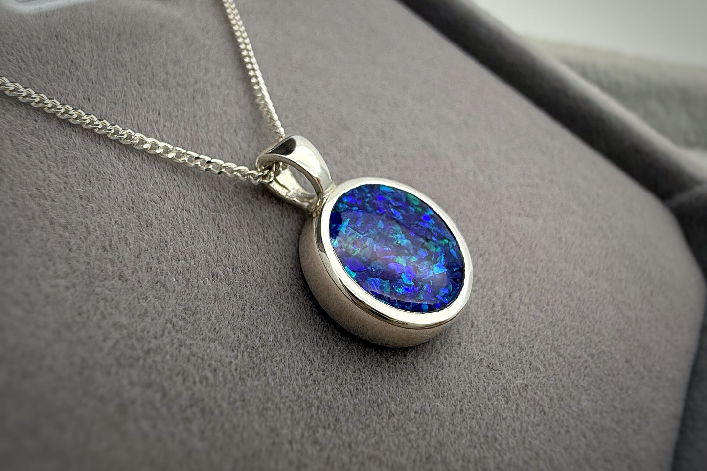 925 Silver Simple 12mm Round Thick Trim Pendant