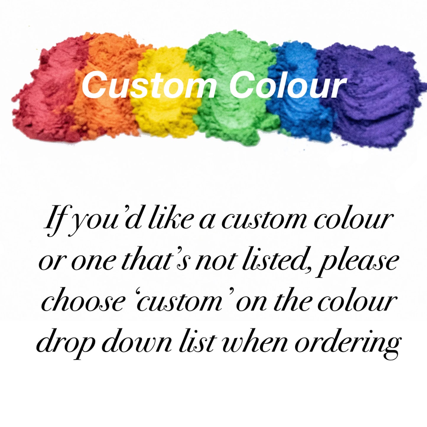 Stone Colour Options