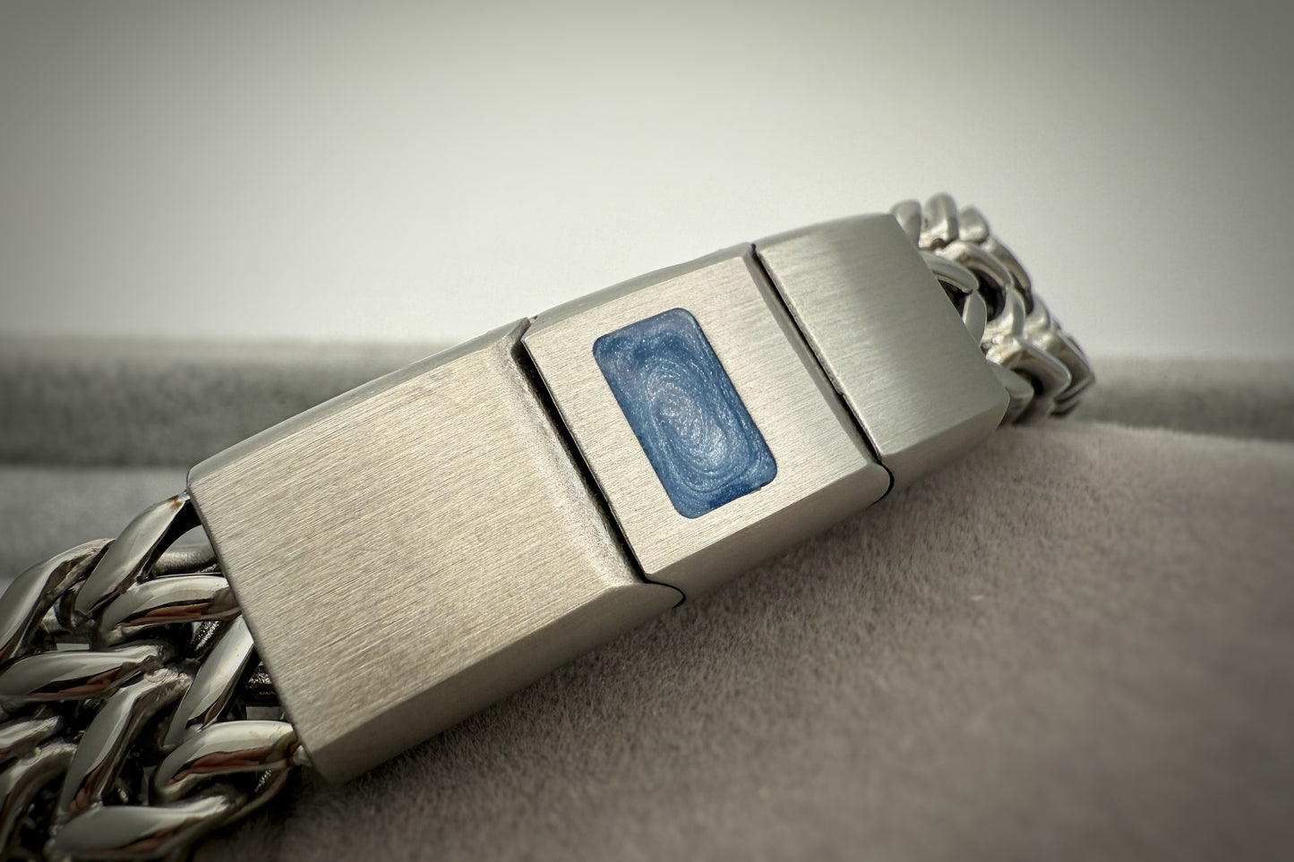 Stainless Steel Men’s Chunky Link Chain Bracelet