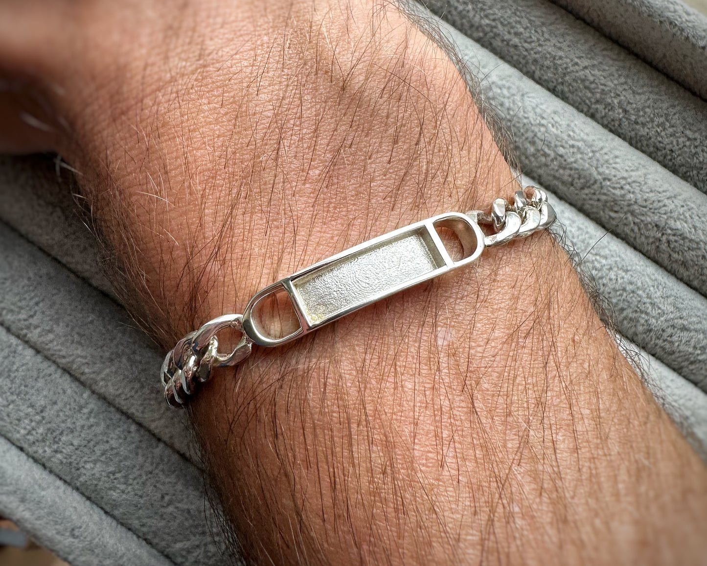 925 Silver Gents/Unisex Curb Chain Bracelet