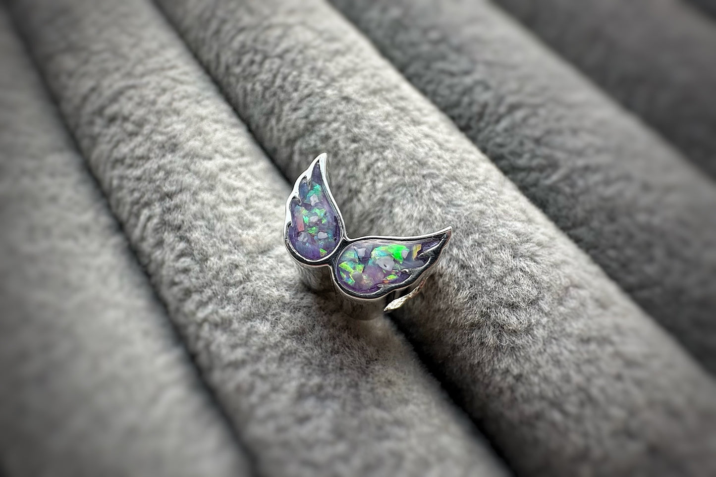 925 Silver Angel Wings Charm