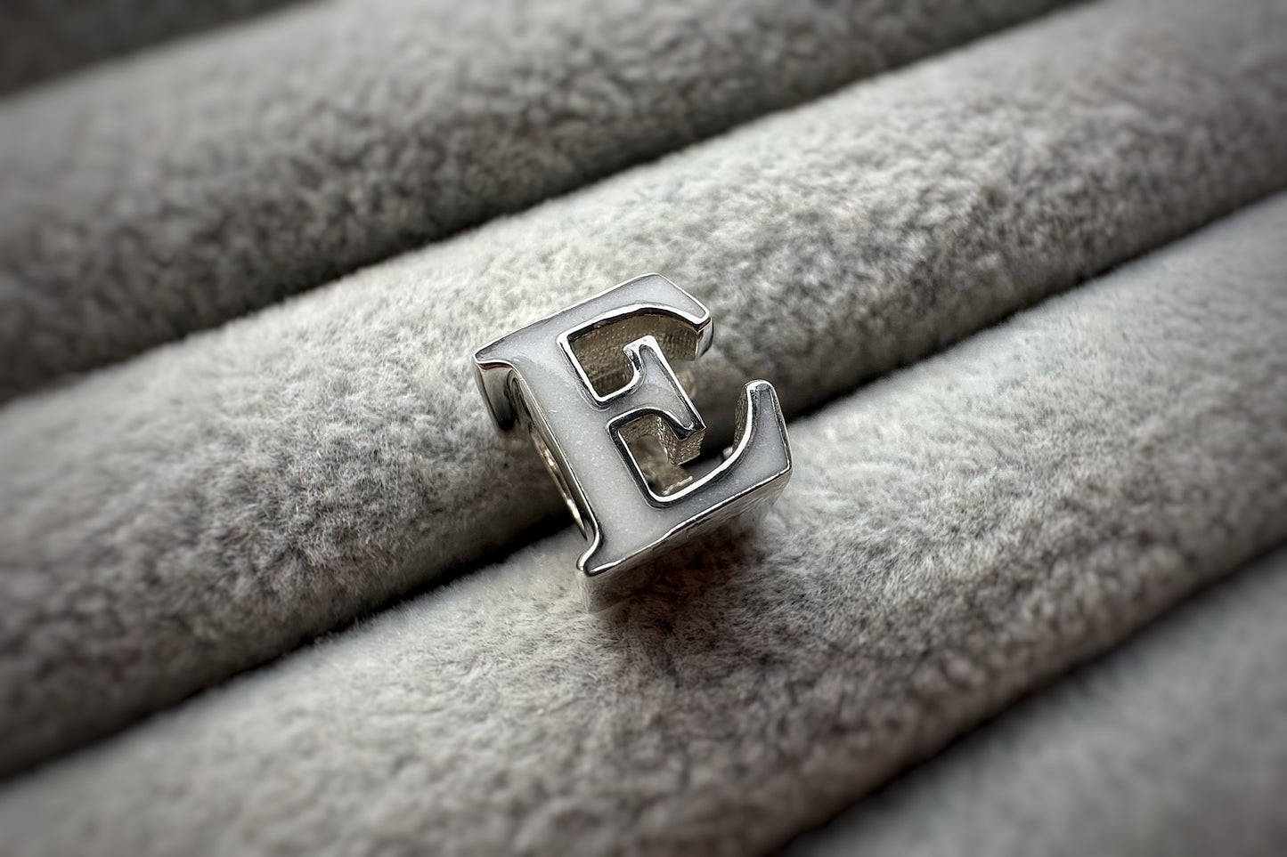 925 Silver Initial Charm