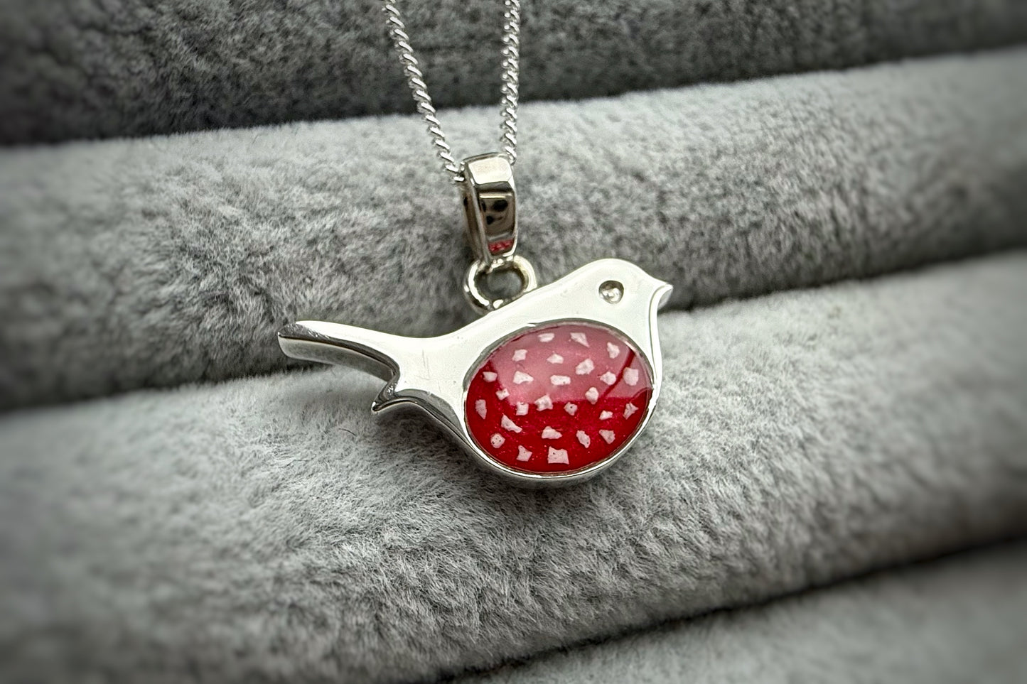 925 Silver Robin Pendant