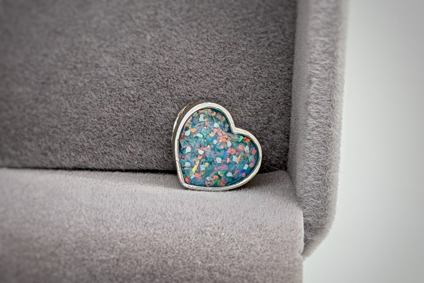 925 Silver Love Heart Charm