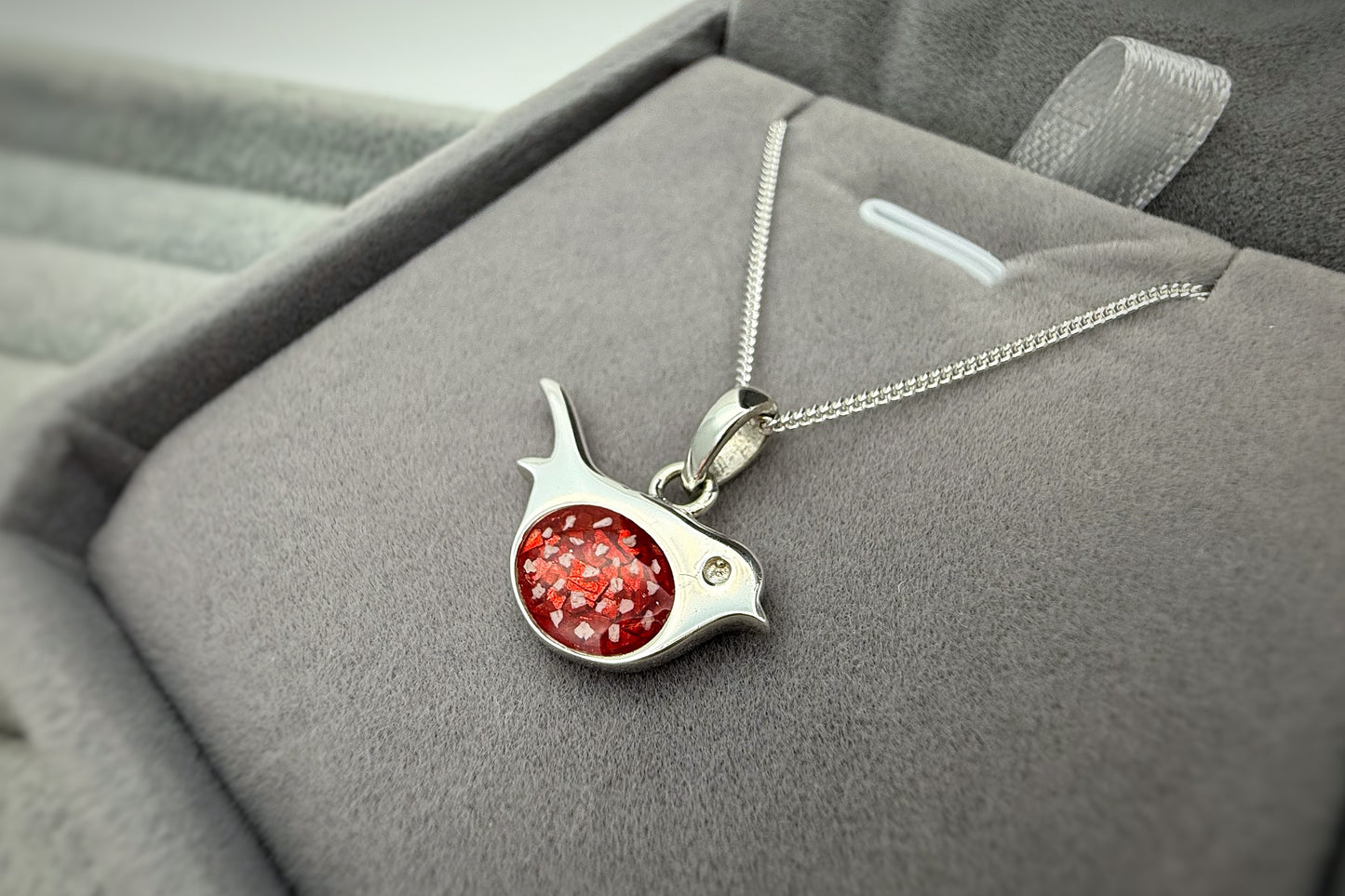 925 Silver Robin Pendant