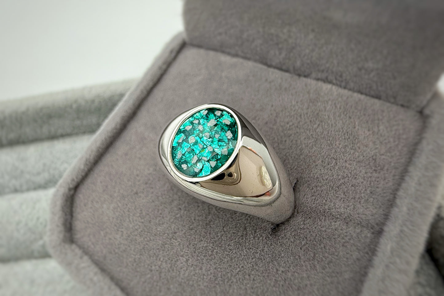 925 Silver Gent’s Oval Signet Ring