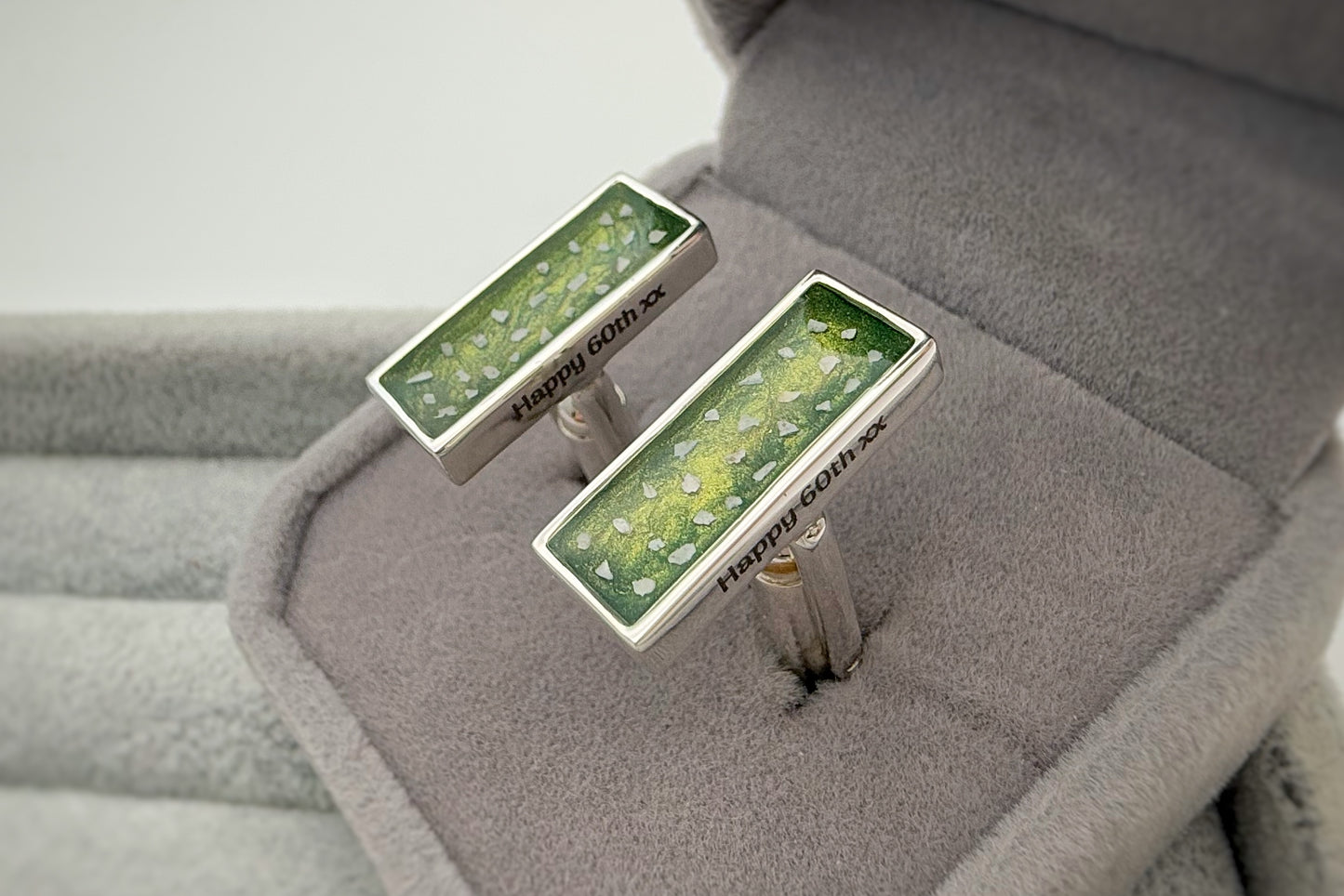 925 Silver Gent’s Rectangular Cufflinks