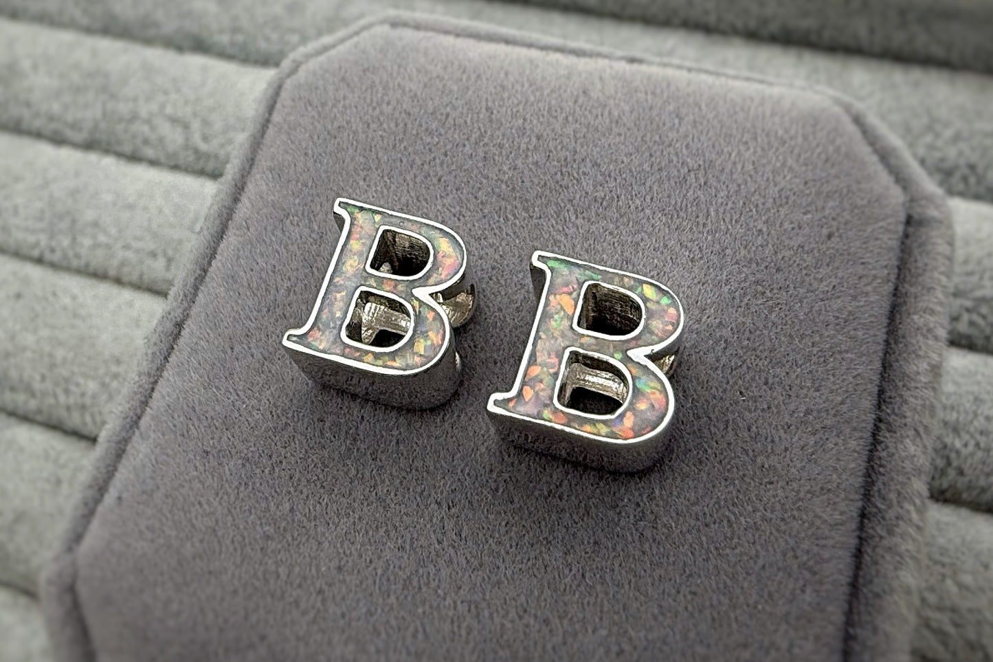 925 Silver Initial Charm
