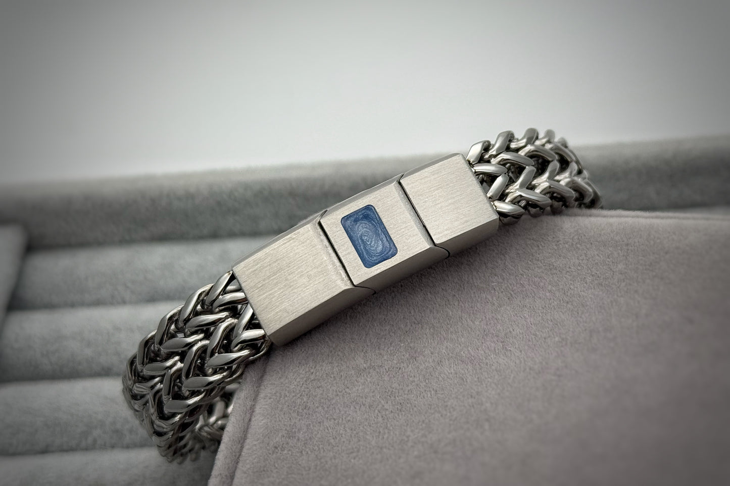 Stainless Steel Men’s Chunky Link Chain Bracelet