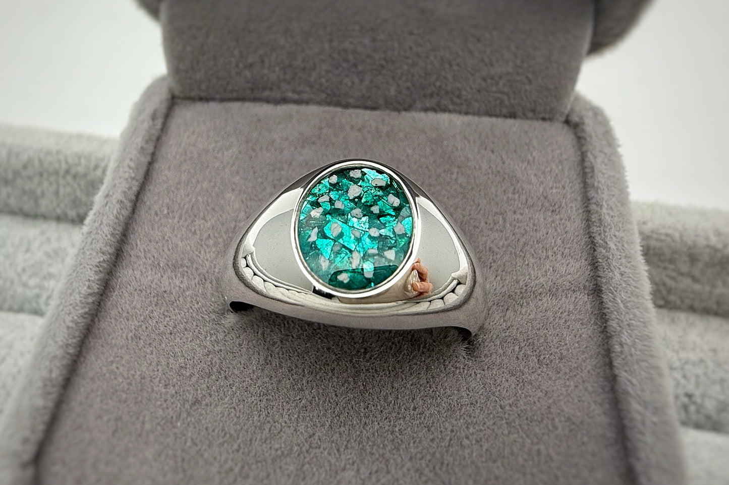 925 Silver Gent’s Oval Signet Ring