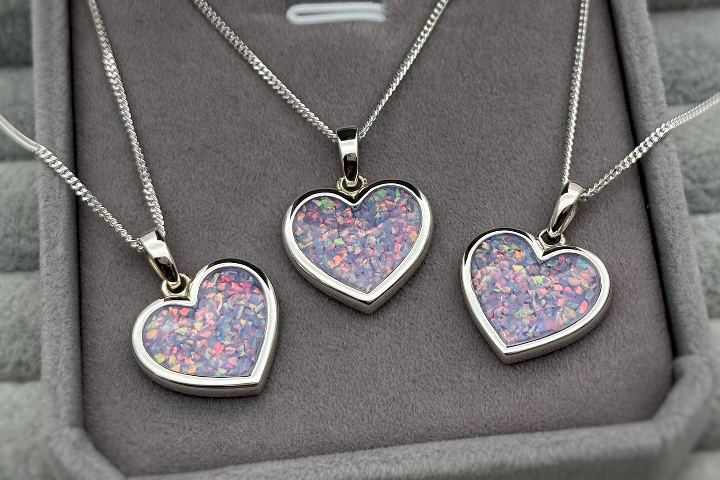 925 Silver Simple 16mm Heart Thick Trim Pendant
