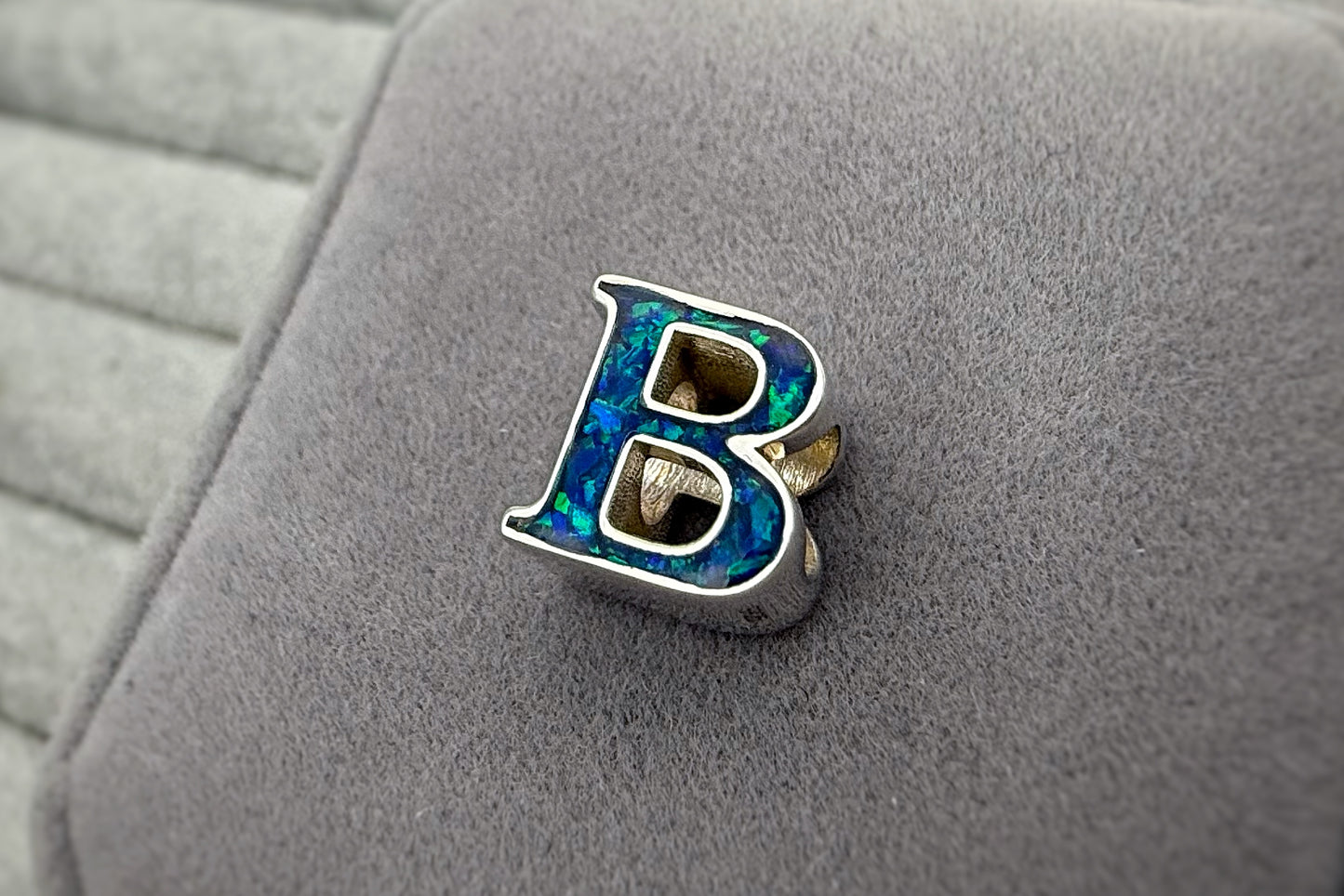925 Silver Initial Charm