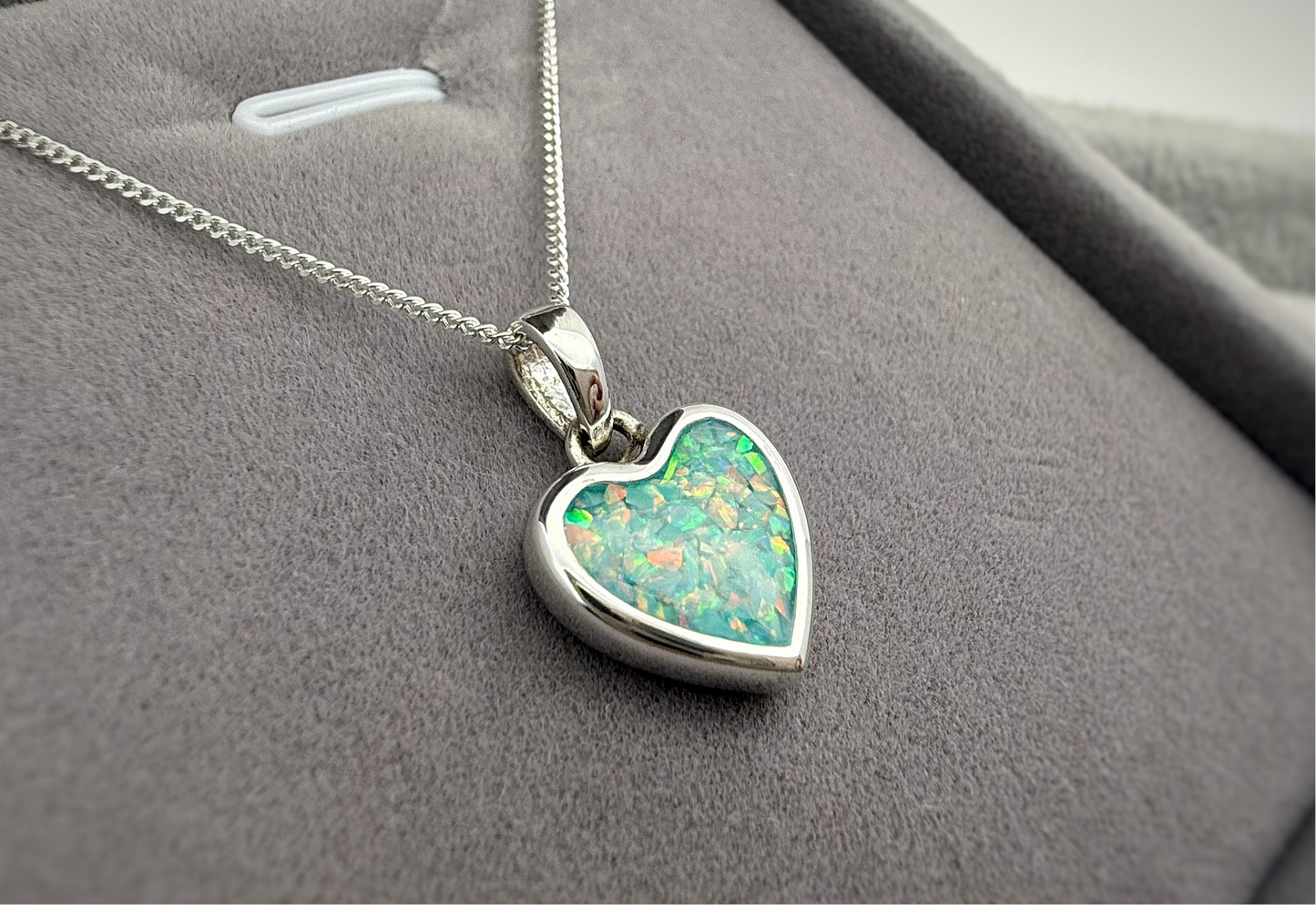 925 Silver Simple 14mm Heart Thick Trim Pendant