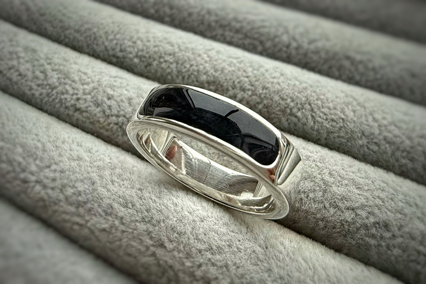925 Silver Unisex 6mm Channel Band Ring