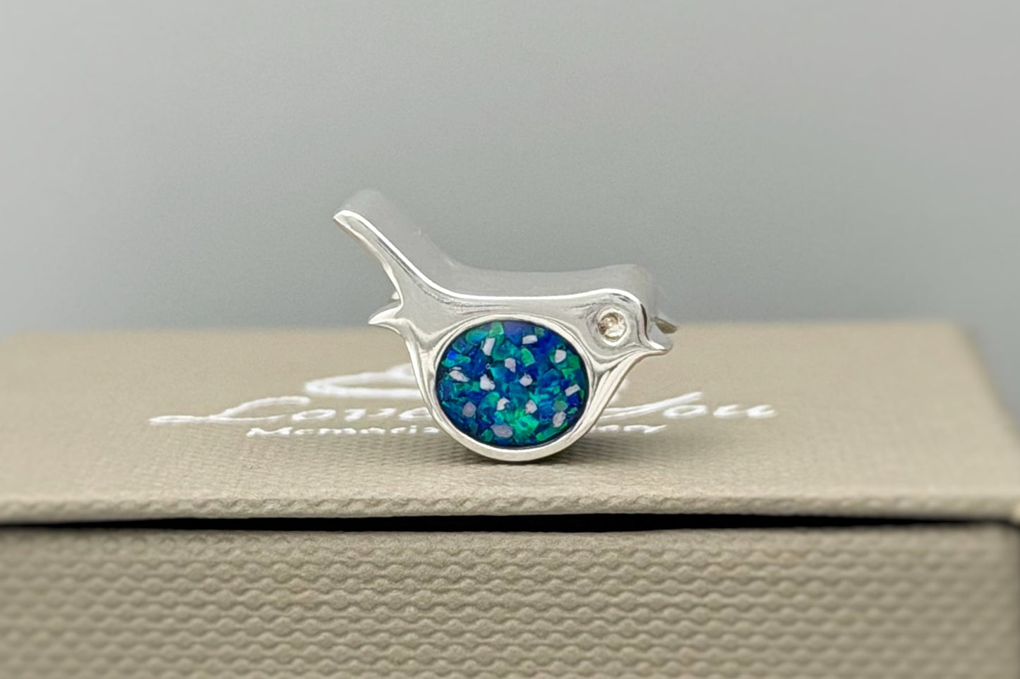 925 Silver Robin Charm