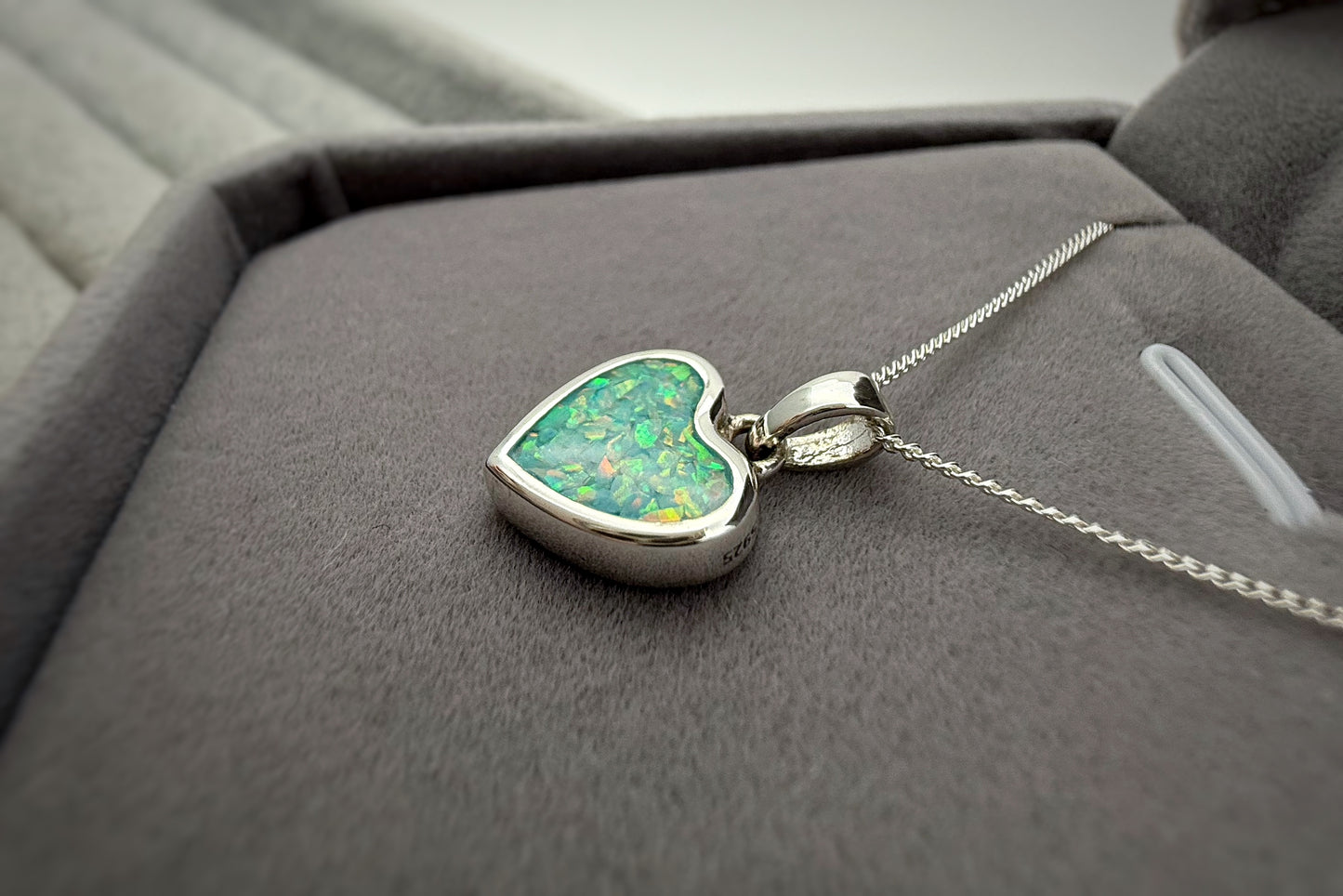 925 Silver Simple 14mm Heart Thick Trim Pendant
