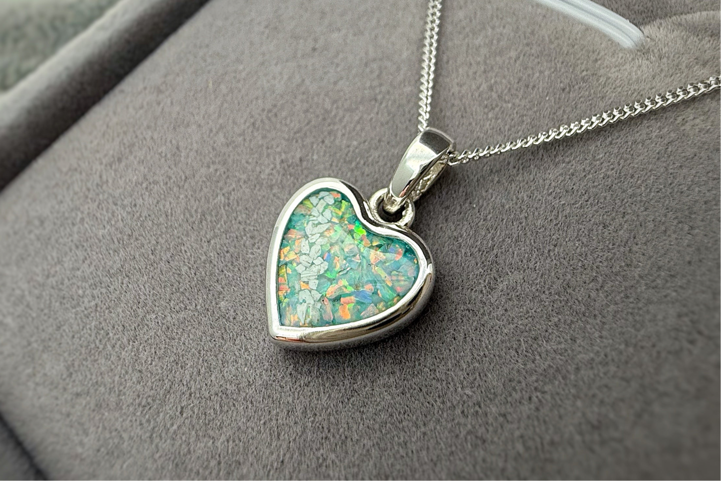 925 Silver Simple 14mm Heart Thick Trim Pendant