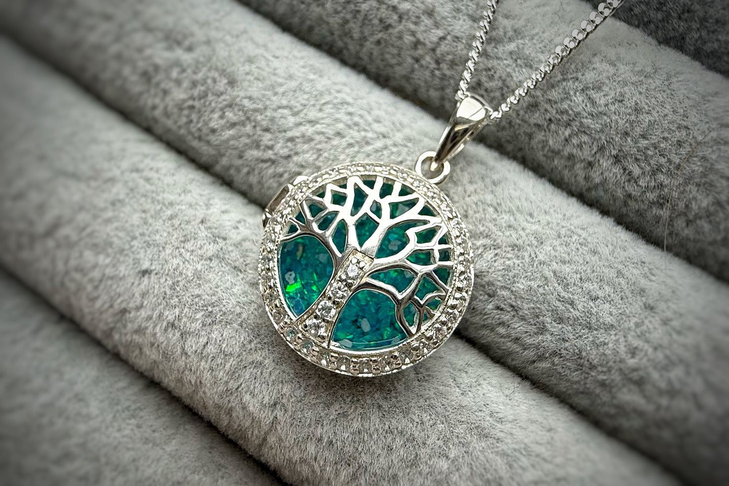 925 Silver Tree of Life Locket Pendant