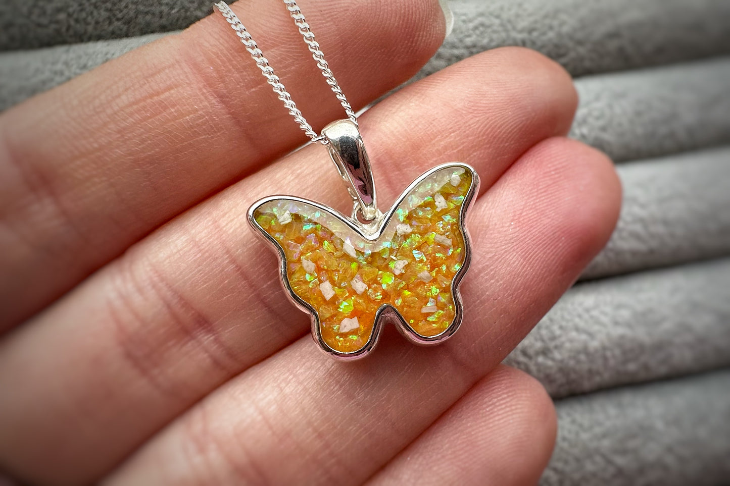 925 Silver Butterfly Pendant