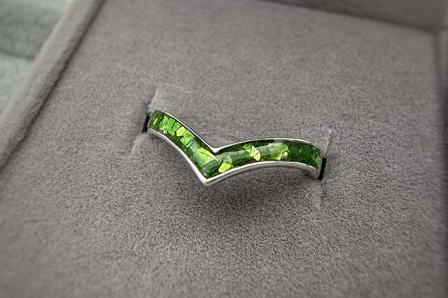 925 Silver Wishbone Ring