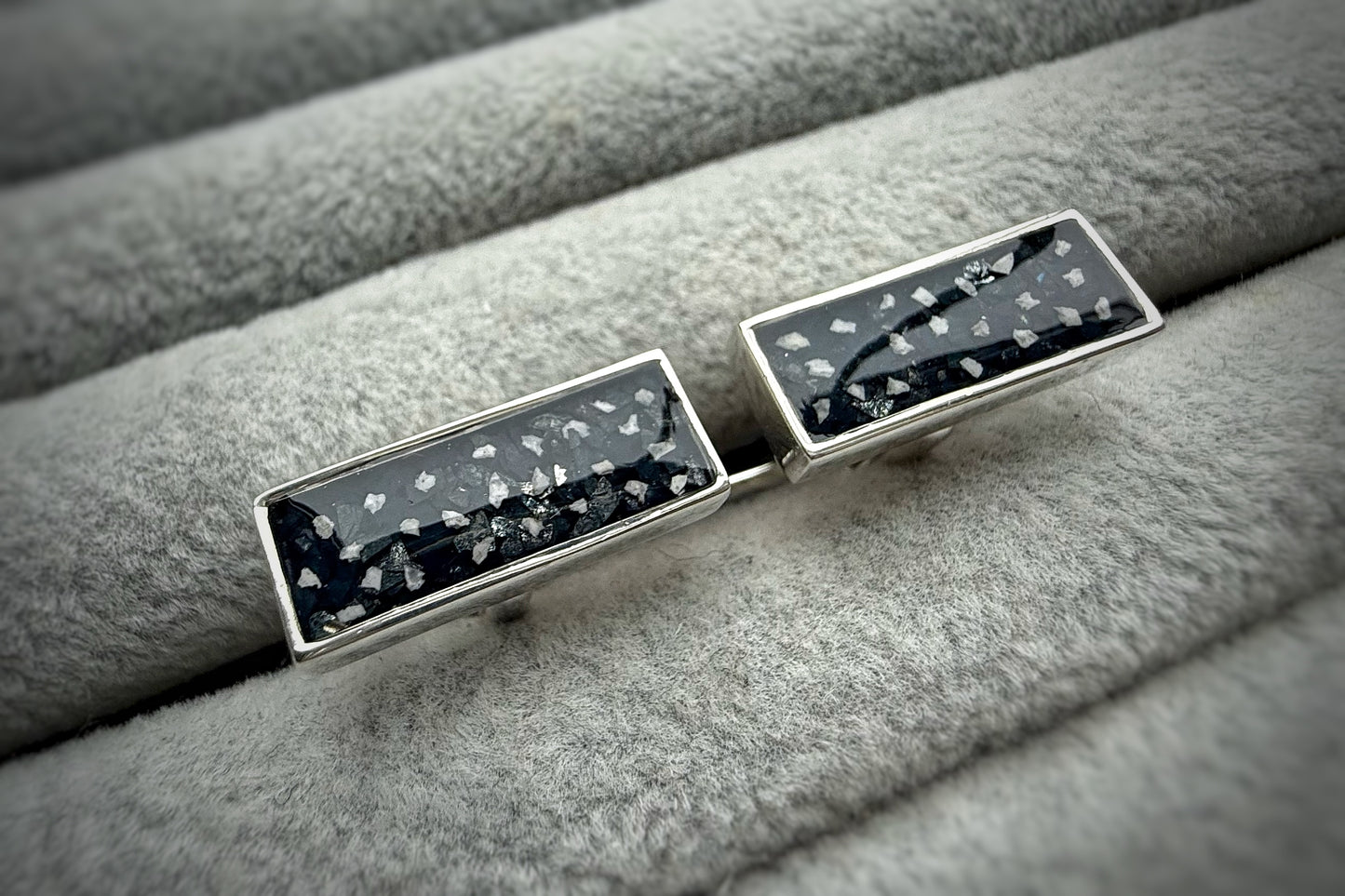 925 Silver Gent’s Rectangular Cufflinks