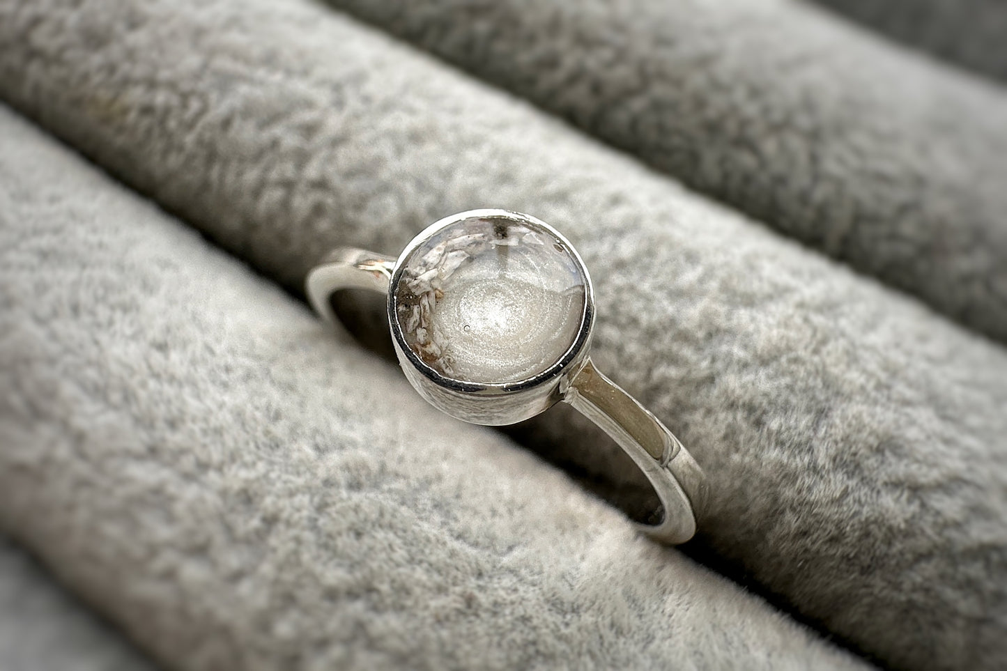 925 Silver Simple Round Ring
