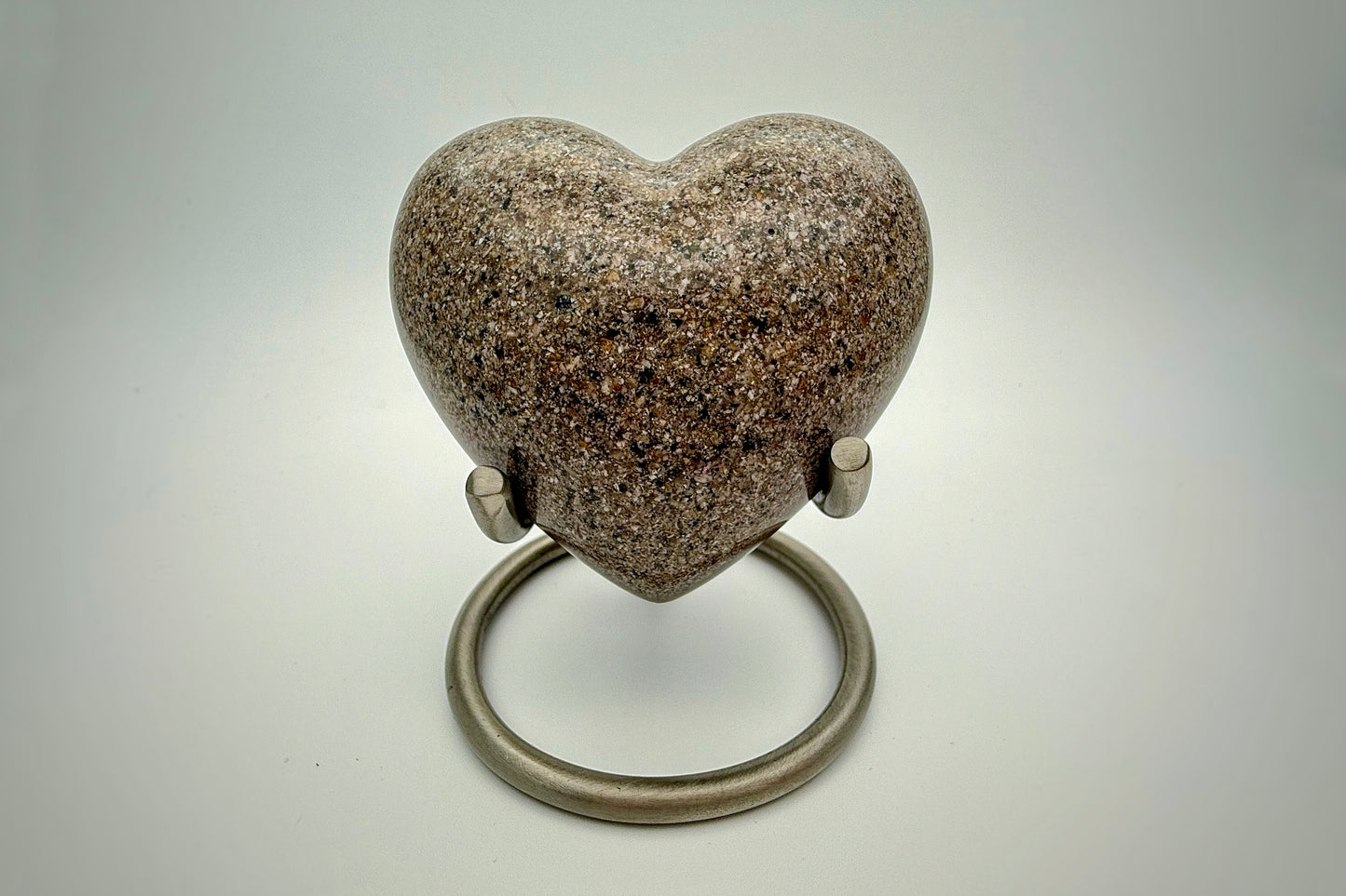Large Ashes Display Heart with Stand