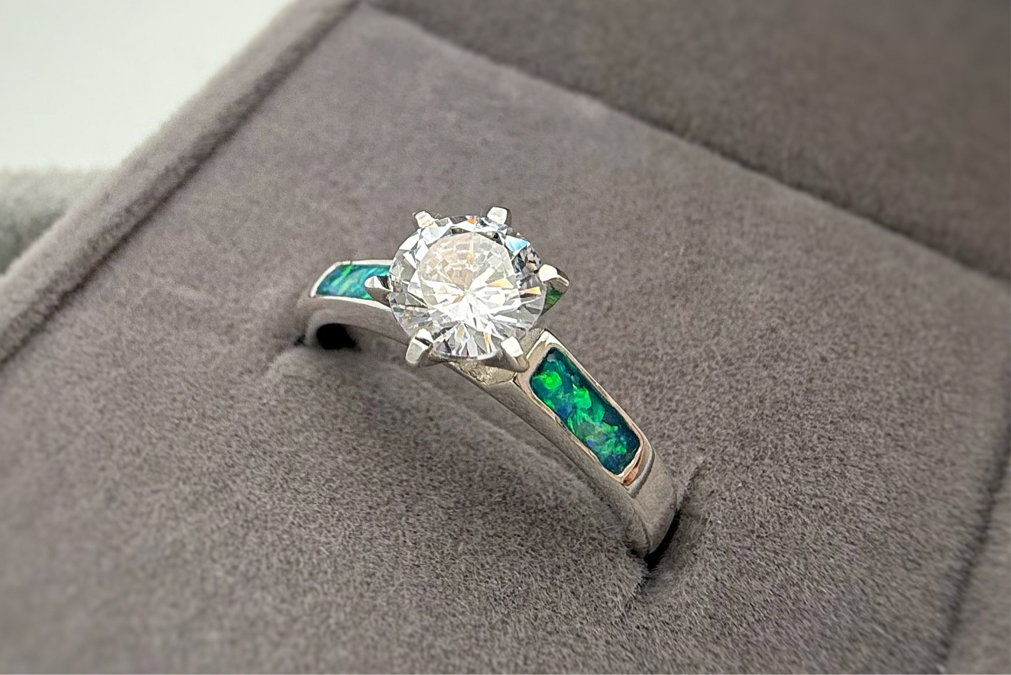 925 Silver Classic Solitaire Ring