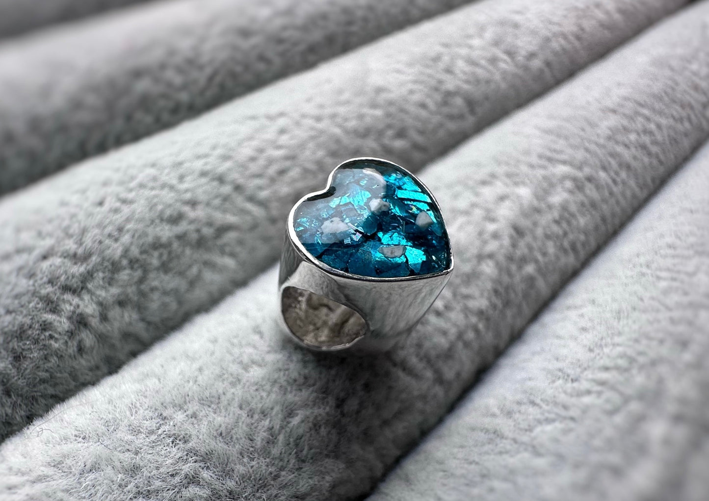925 Silver Love Heart Charm