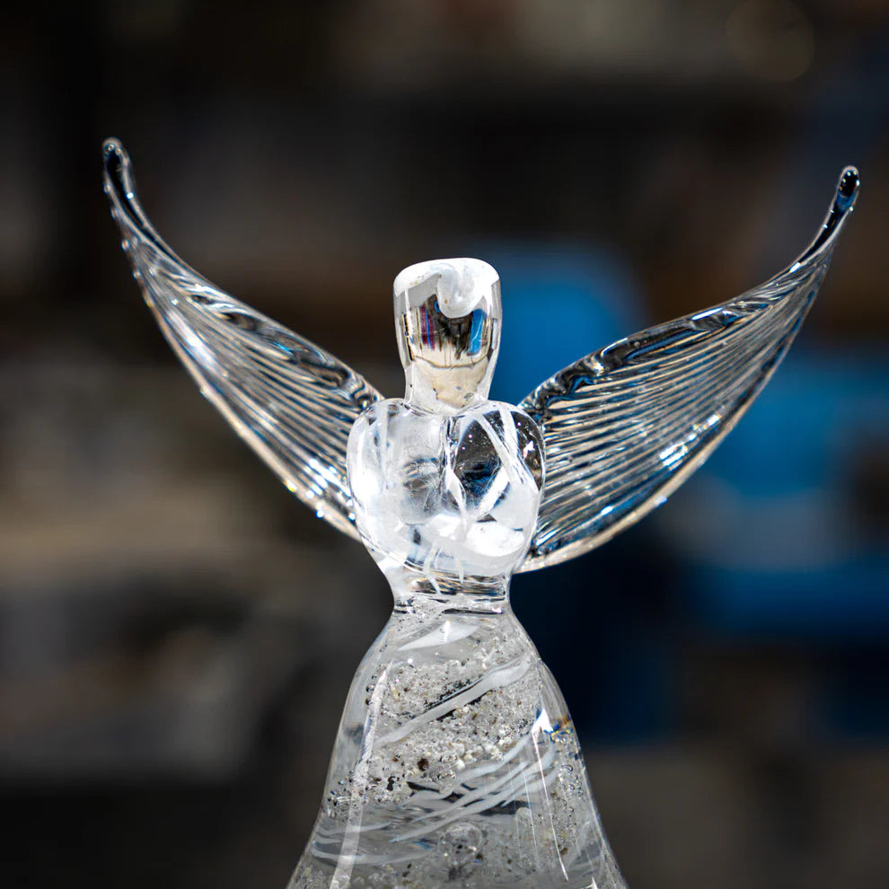 Crystal Glass Ashes Angel