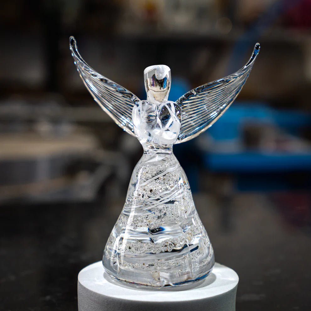 Crystal Glass Ashes Angel