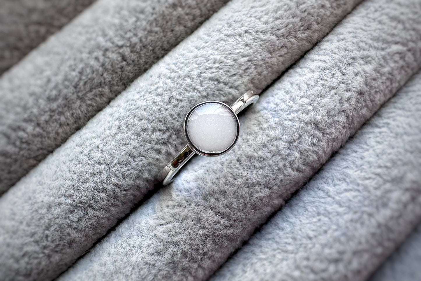 925 Silver Simple Round Ring