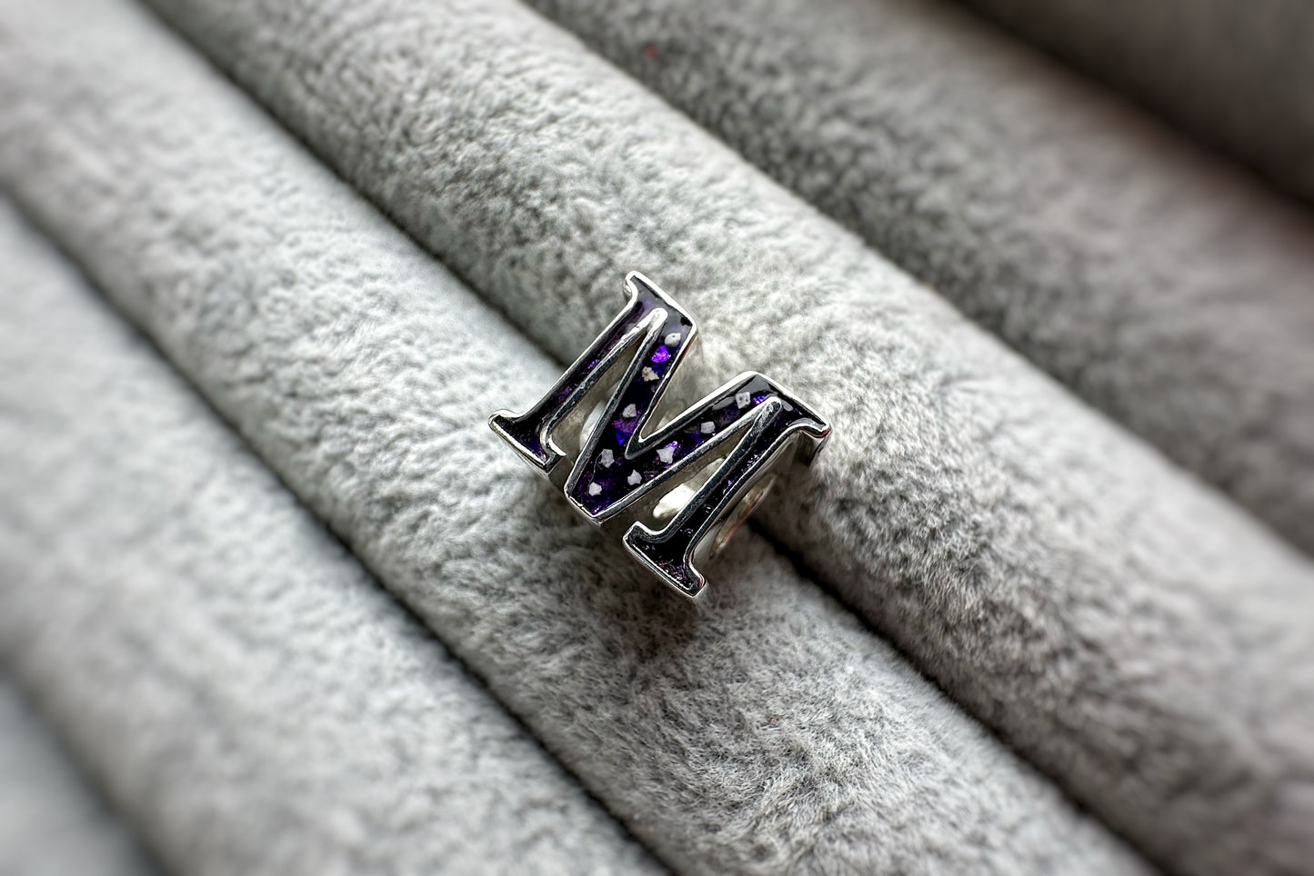 925 Silver Initial Charm