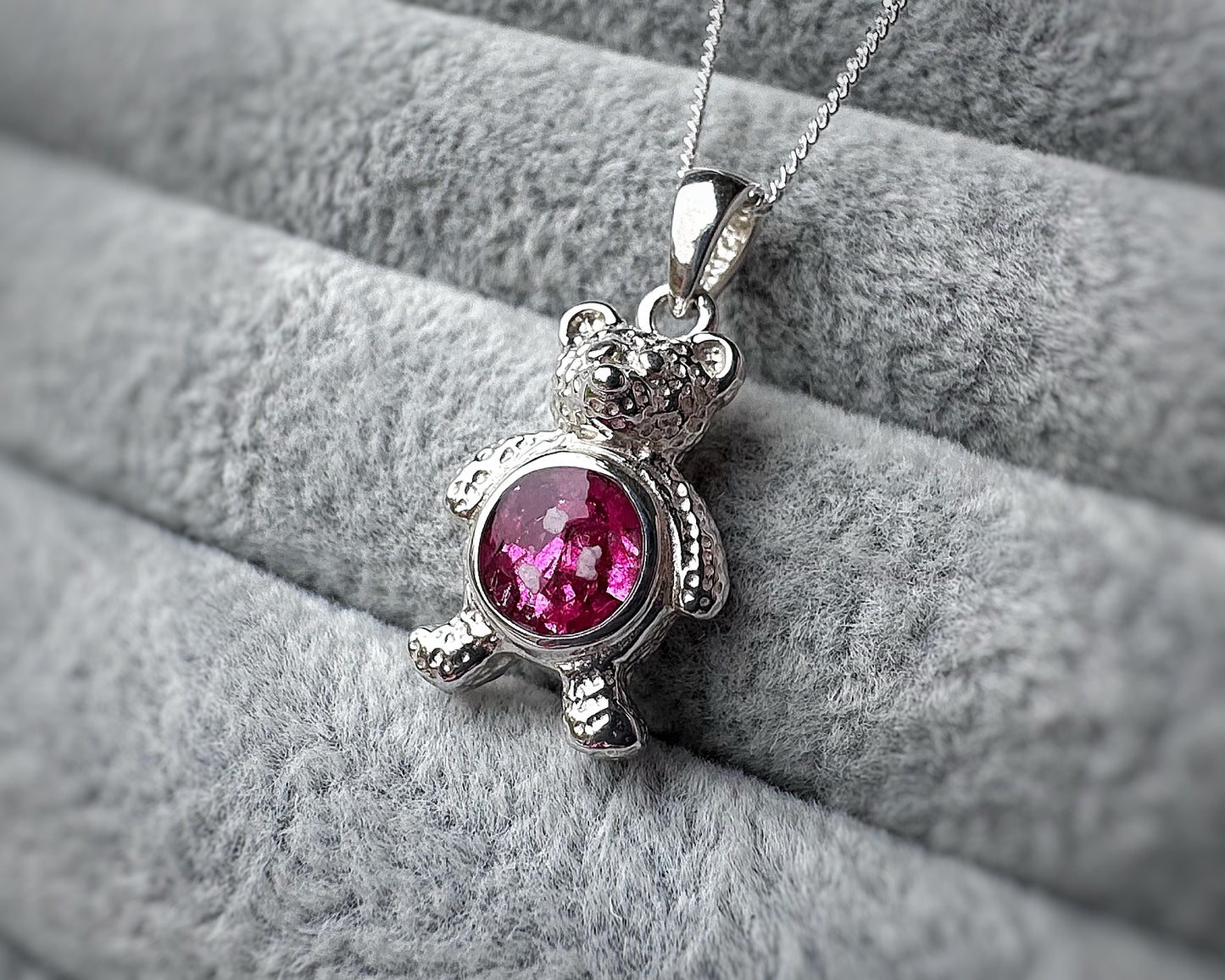 925 Silver Teddy Bear Pendant