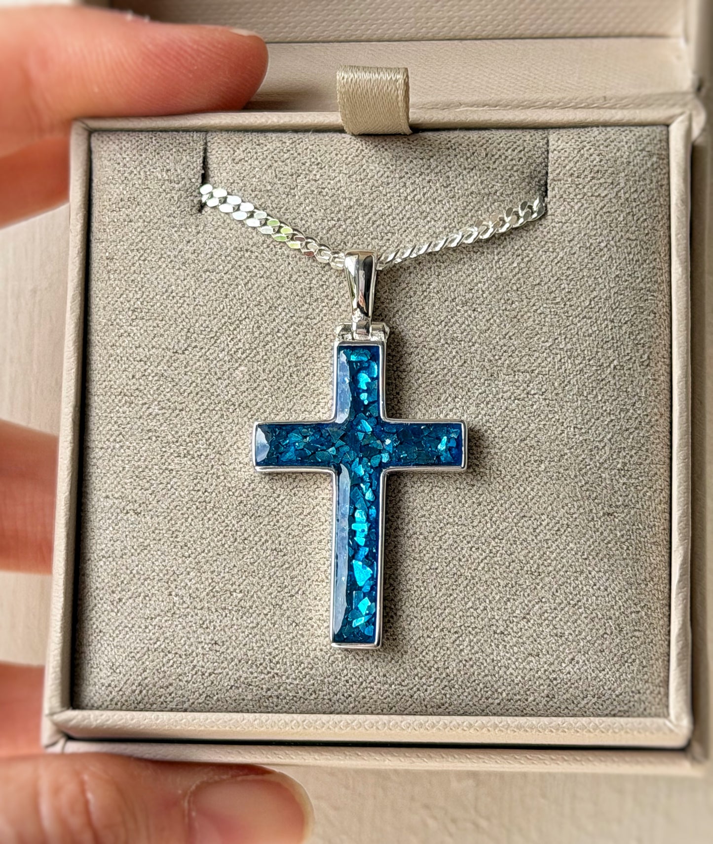 925 Silver Large Crucifix Pendant