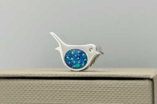 925 Silver Robin Charm