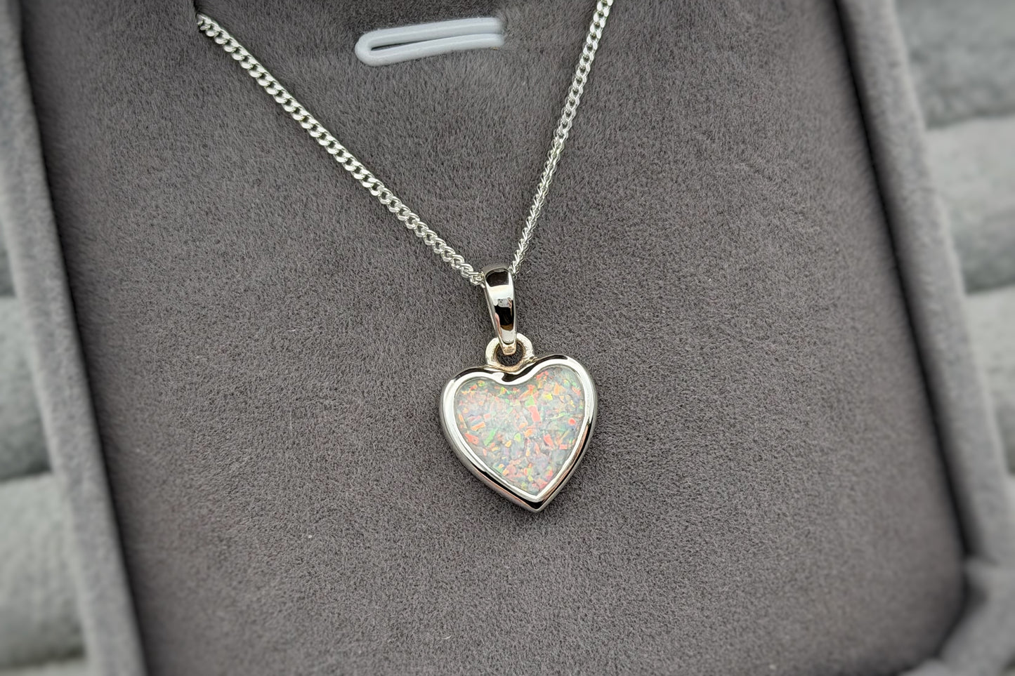 925 Silver Simple 14mm Heart Thick Trim Pendant