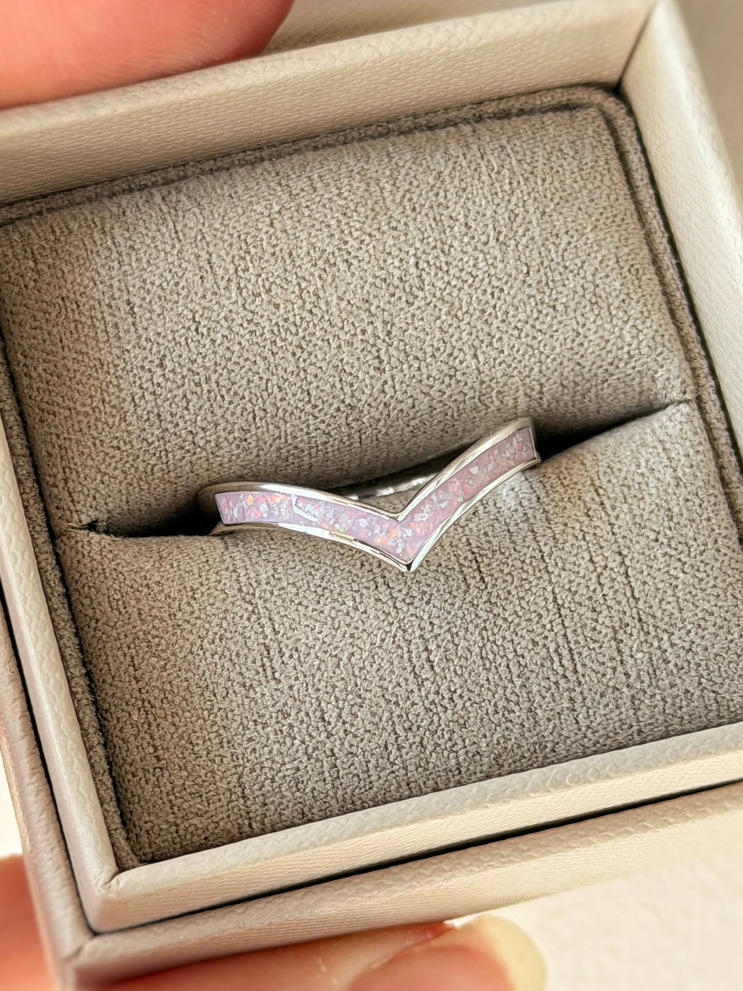 925 Silver Wishbone Ring