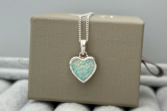 925 Silver Simple 14mm Heart Thick Trim Pendant