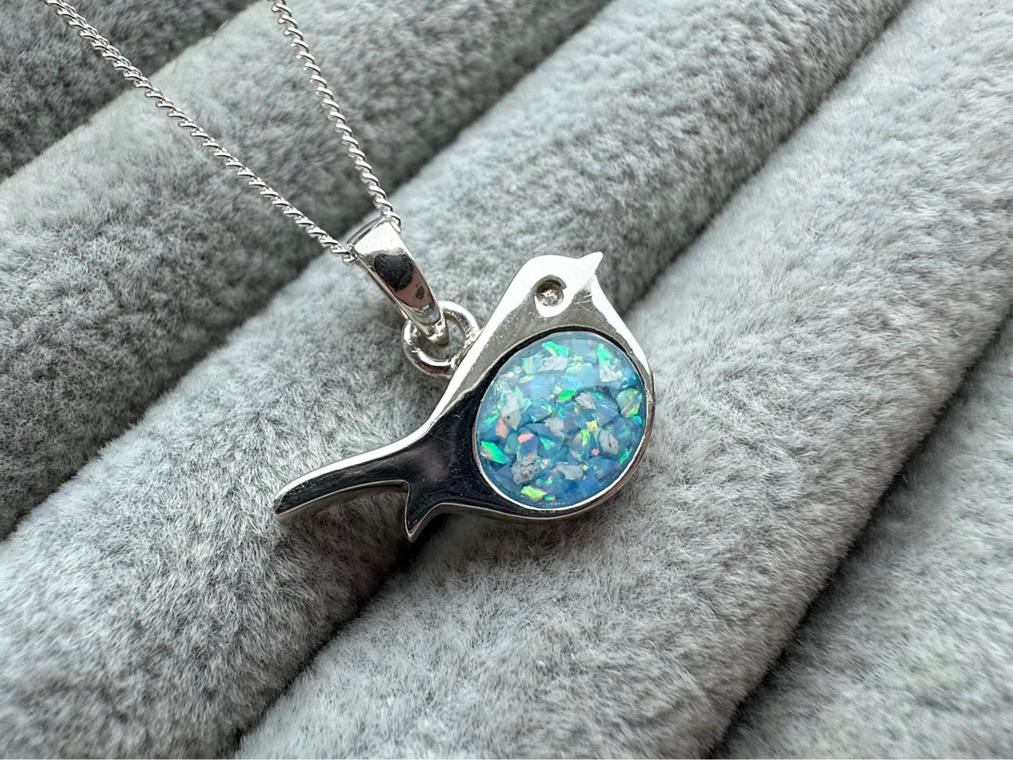 925 Silver Robin Pendant