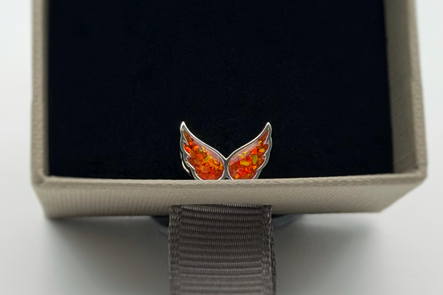925 Silver Angel Wings Charm