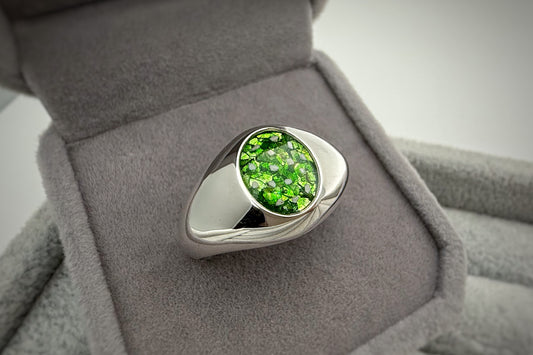 925 Silver Gent’s Oval Signet Ring