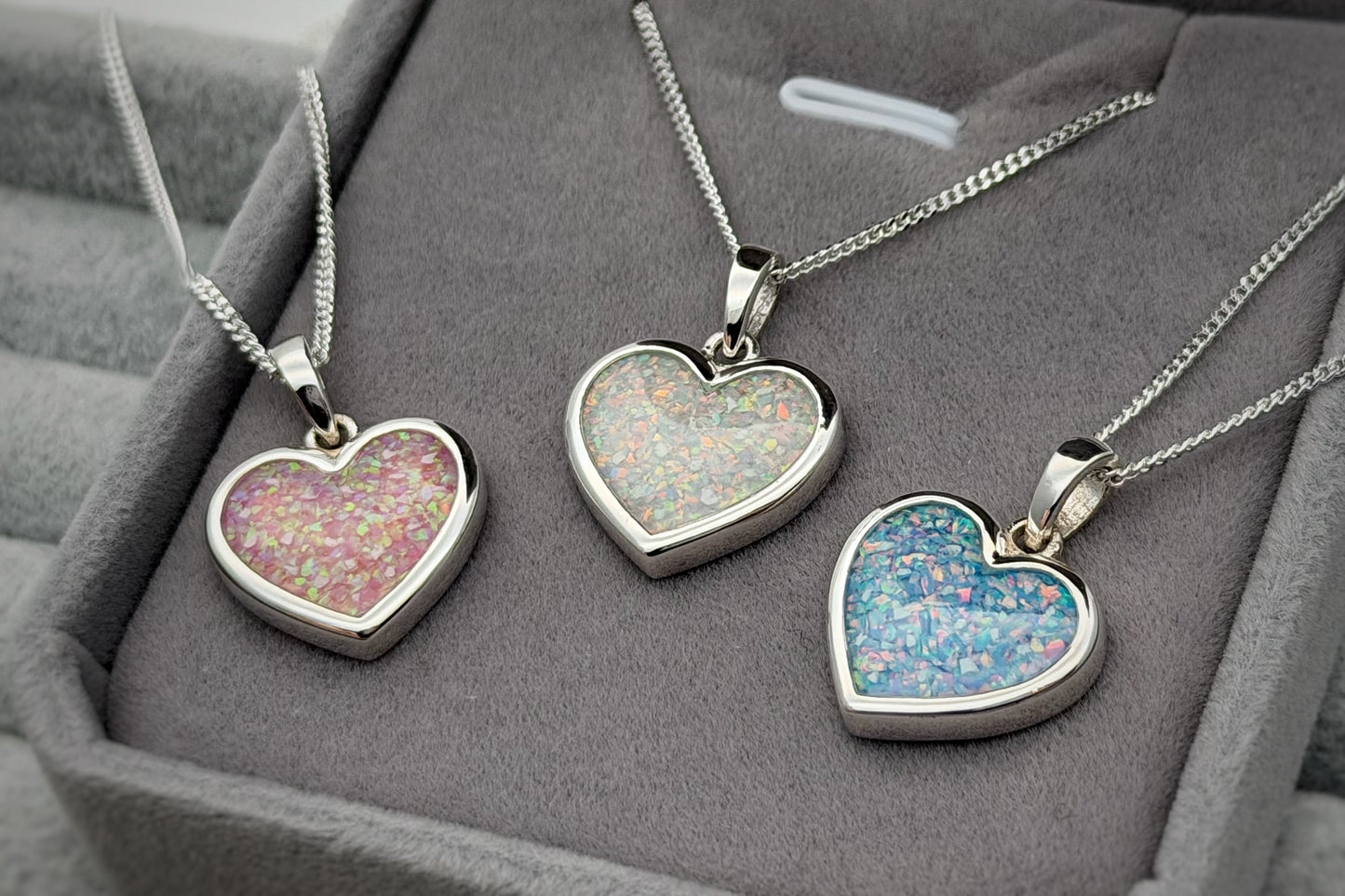 925 Silver Simple 16mm Heart Thick Trim Pendant