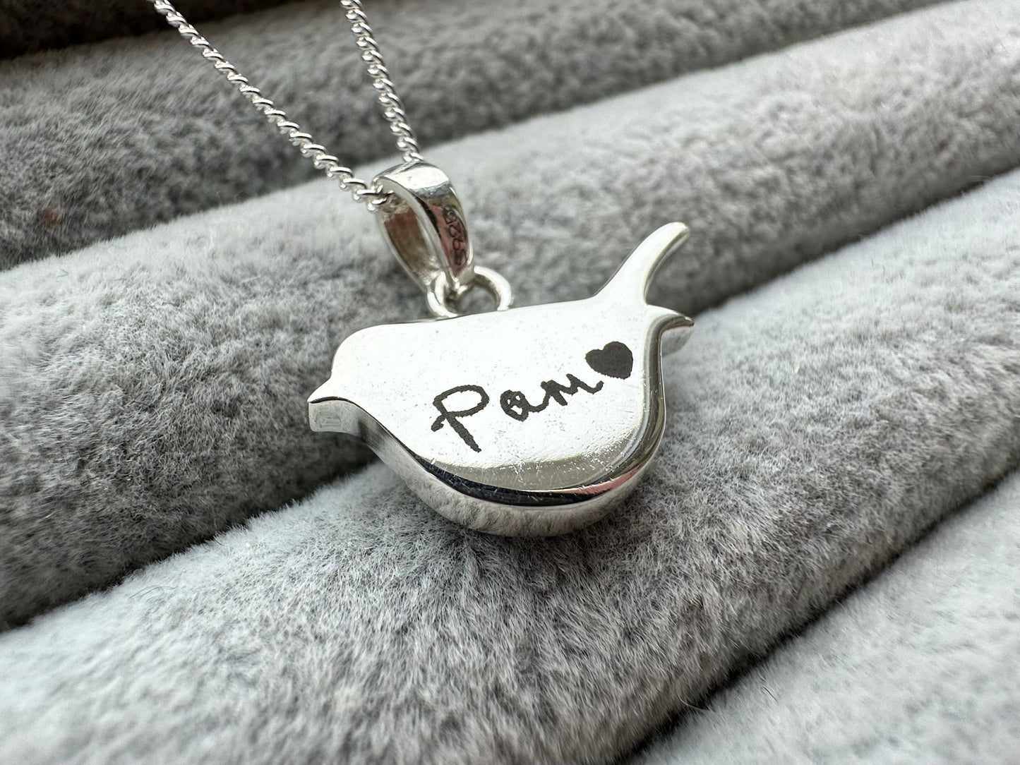 925 Silver Robin Pendant