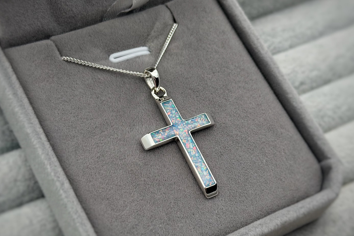 925 Silver Gents/Unisex 3D Cross Pendant