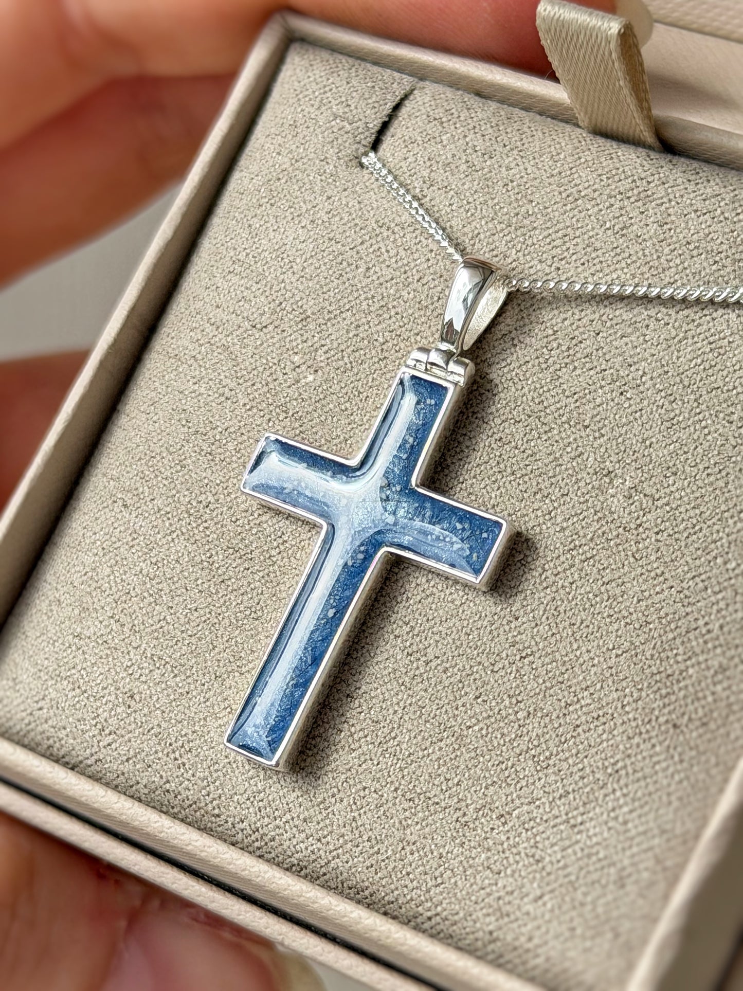 925 Silver Large Crucifix Pendant
