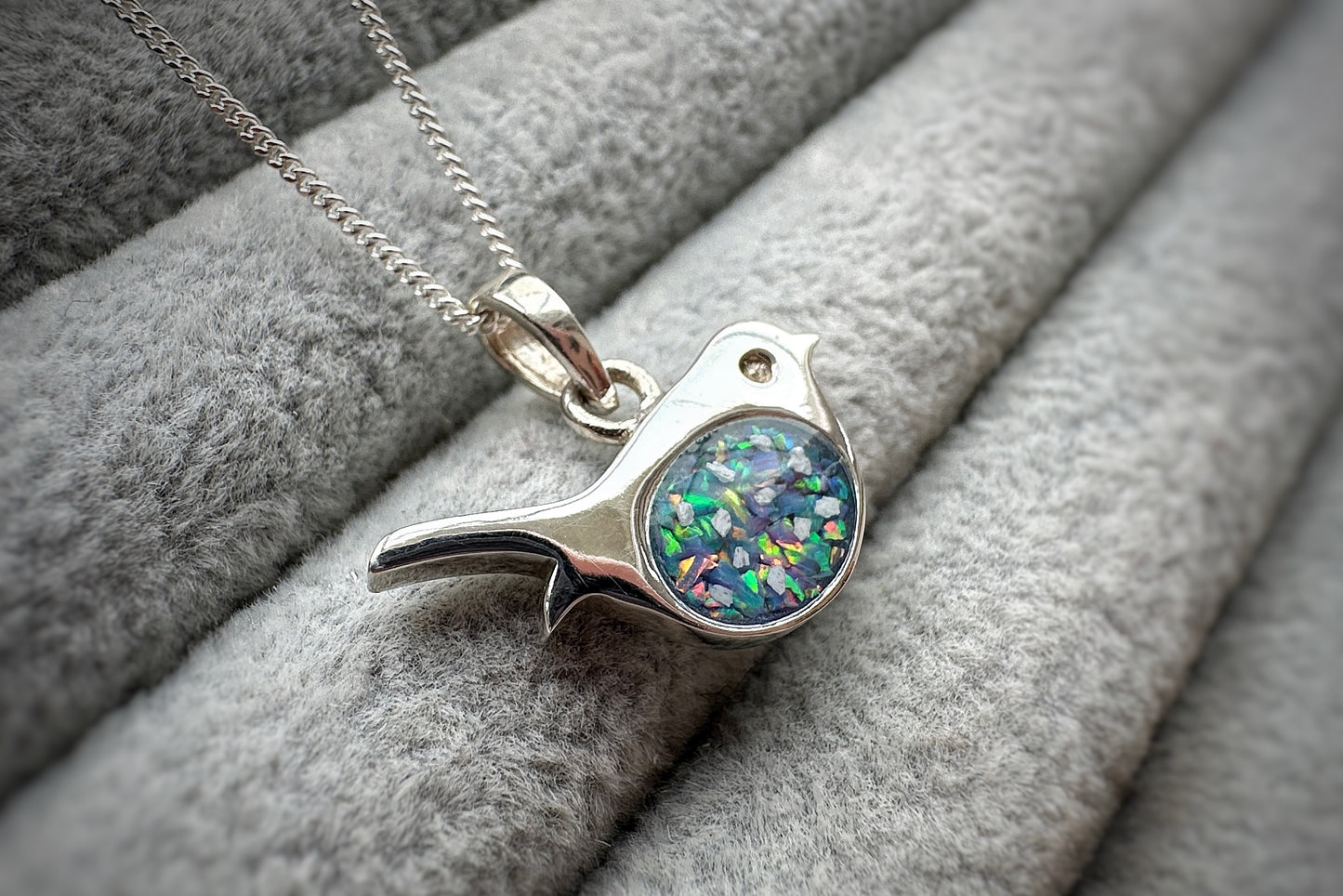 925 Silver Robin Pendant